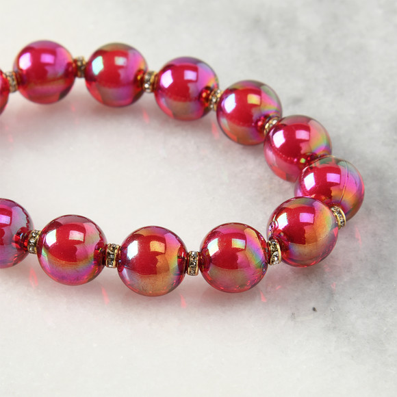 Damen Armband mit großen Perlen