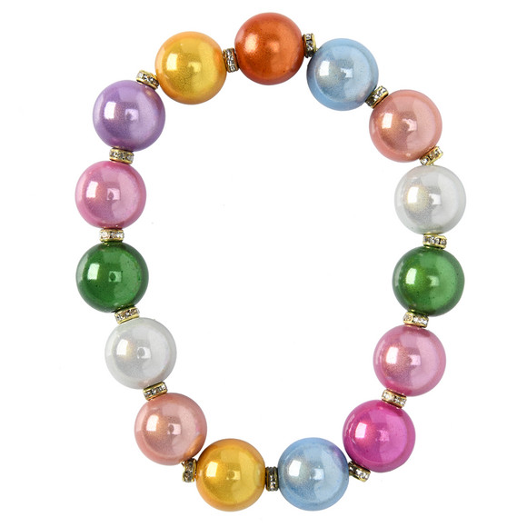 Damen Armband mit großen Perlen
