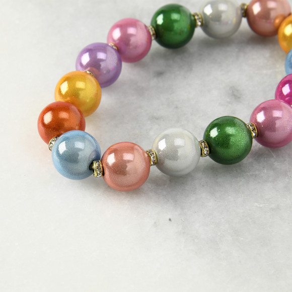 Damen Armband mit großen Perlen