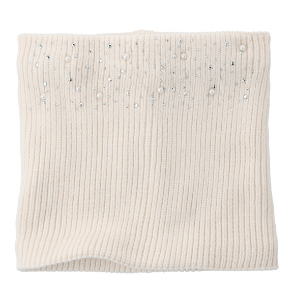 Mädchen Snood mit Glitzersteinchen