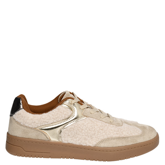 Damen Sneaker mit Teddyplüsch