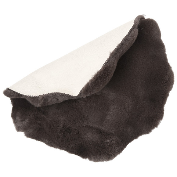 Sitzfell in rundem Design