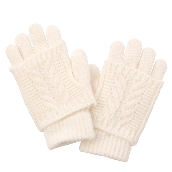 Mädchen Handschuhe und Stulpen im Set