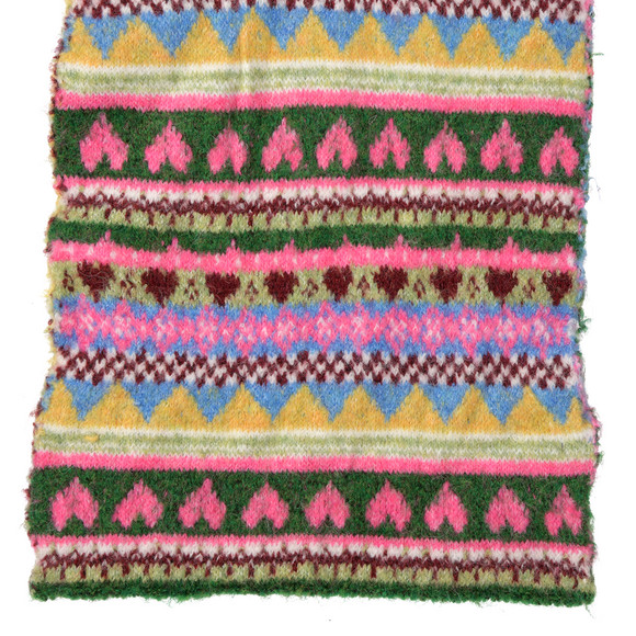 Damen Winterschal bunt gemustert