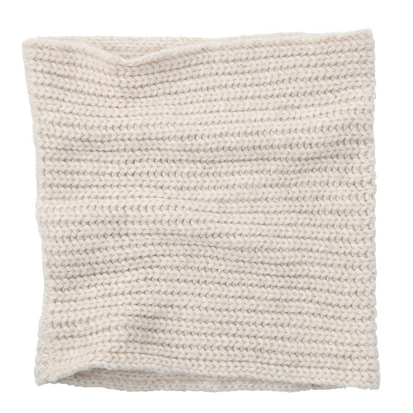 Damen Snood mit Rippstruktur