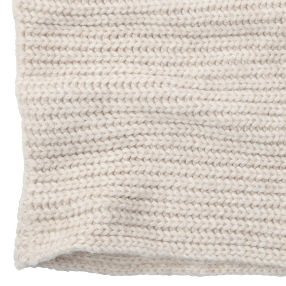 Damen Snood mit Rippstruktur