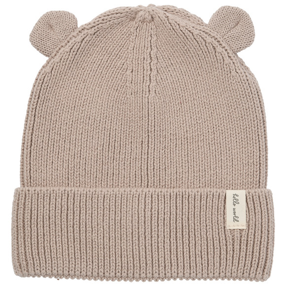 Baby Strickmütze mit Öhrchen
