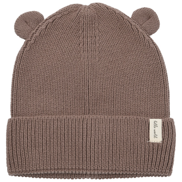 Baby Strickmütze mit Öhrchen