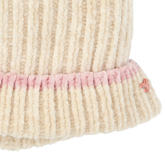 Wintermuts voor meisjes met 2 pompons