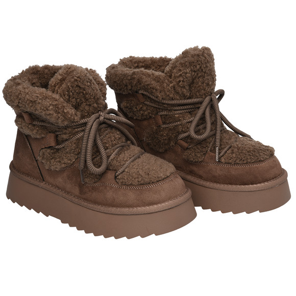 Damen Winterboots mit Schnürung