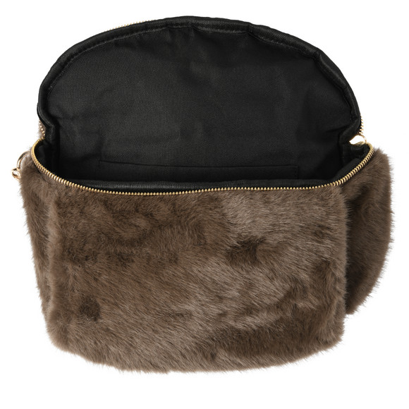 Damen Crossbody-Bag aus Plüsch