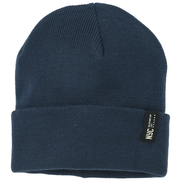 Jungen Mütze in Unifarben