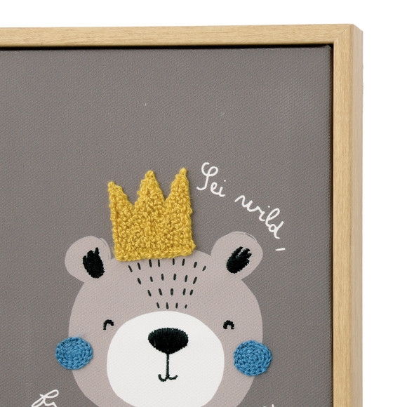 Wandbild mit Bären-Motiv