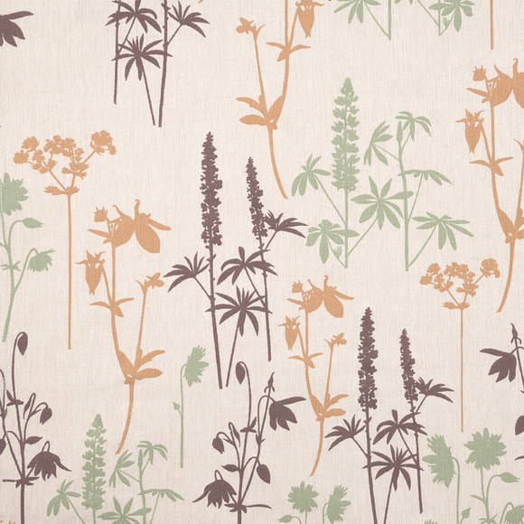 Tischläufer mit Blumen-Prints