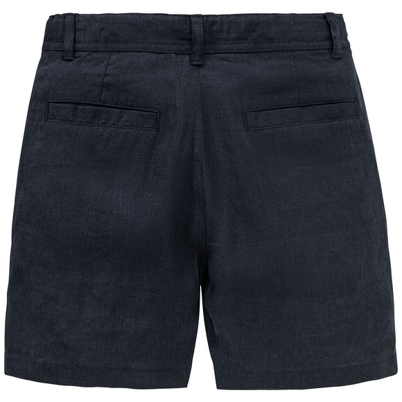 Jungen Leinen-Shorts in Unifarben