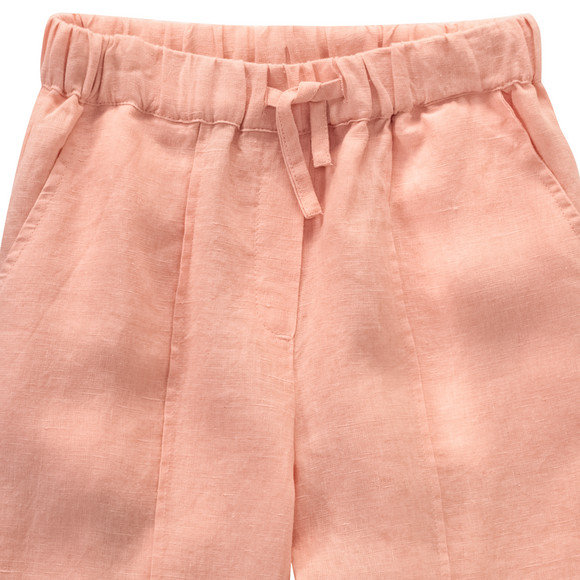 Mädchen Leinen-Hose mit Tunnelzug