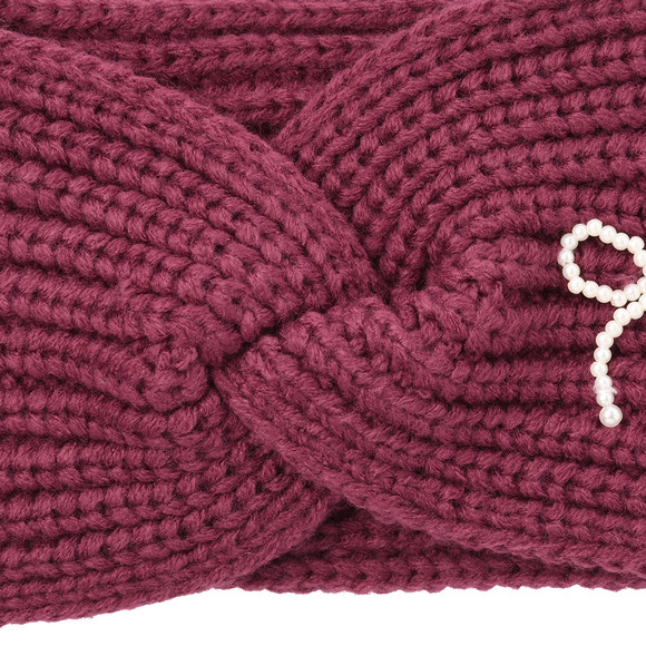 Mädchen Stirnband mit Perlen-Applikation