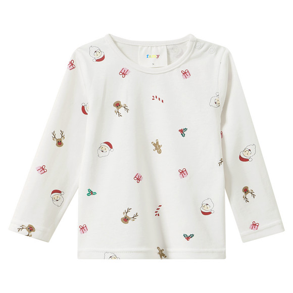 Baby Weihnachtsset mit Kleid und Shirt