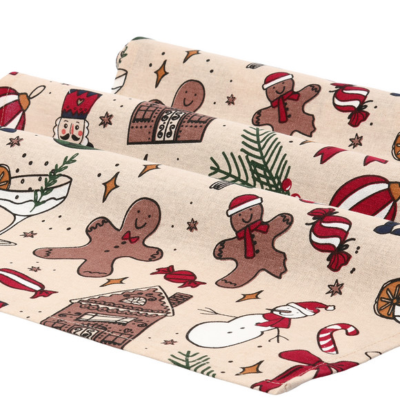 Tischläufer im weihnachtlichen Design