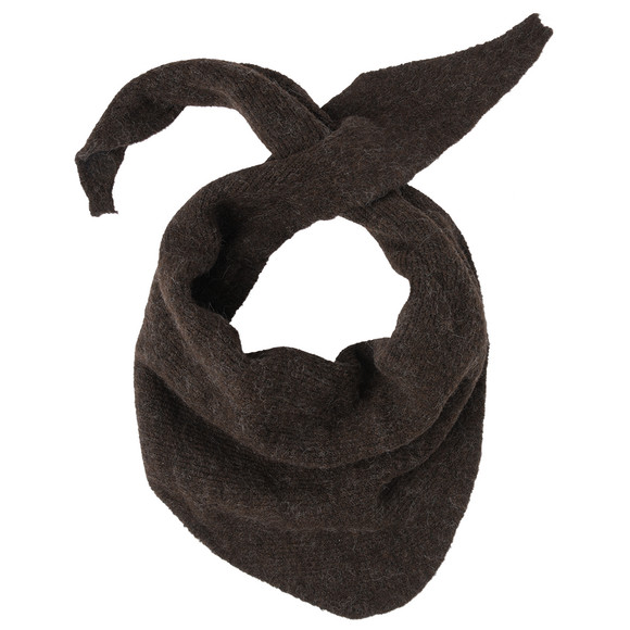 Damen Dreiecksschal mit Woll-Anteil