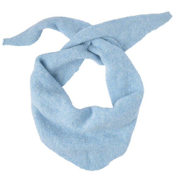 Damen Dreiecksschal mit Woll-Anteil