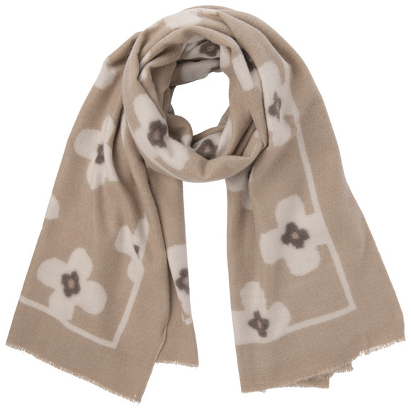 Damen Schal mit Allover-Muster