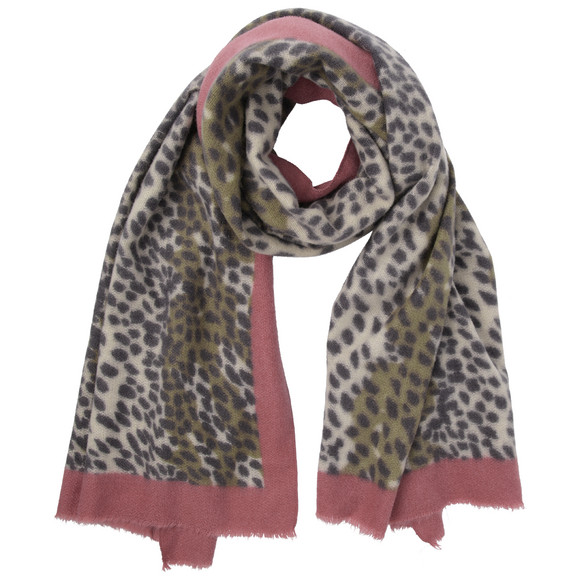 Damen Schal mit Allover-Muster
