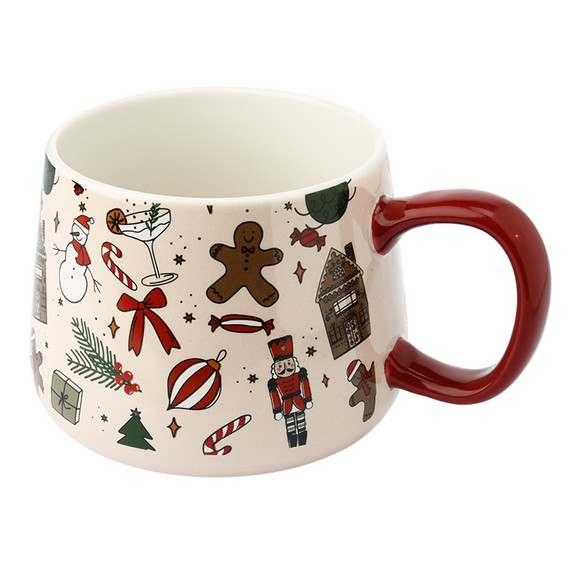 Tasse im weihnachtlichen Design