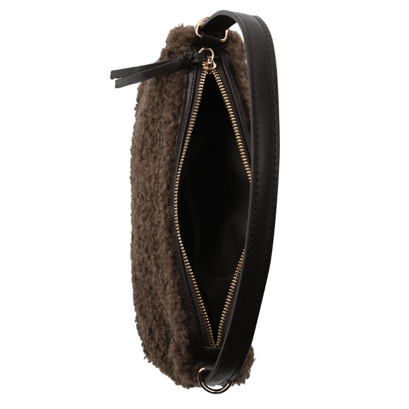 Damen Handtasche aus Teddyplüsch