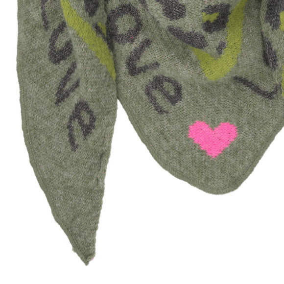 Damen Winterschal mit Mustermix