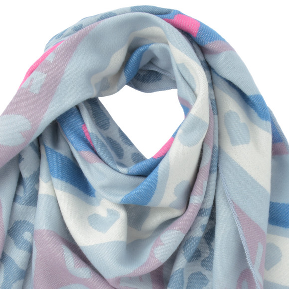 Damen Schal mit Muster-Mix