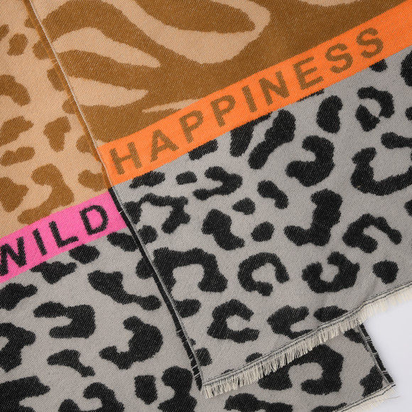 Dames sjaal met dierenprint