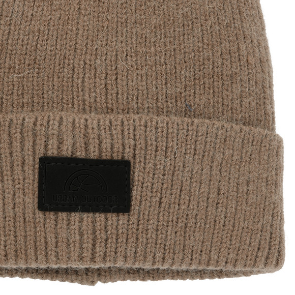 Jungen Strickmütze mit Aufnäher