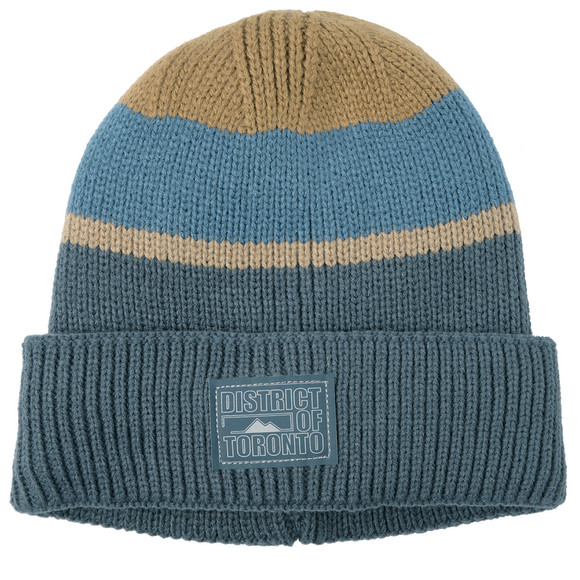 Jungen Strickmütze aus Rippstrick