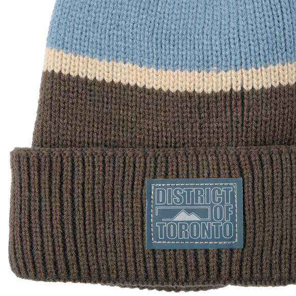 Jungen Strickmütze aus Rippstrick