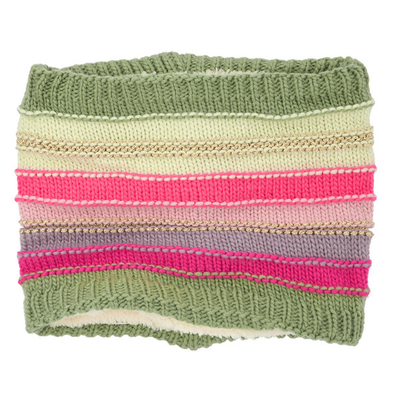 Mädchen Snood mit Effektgarn