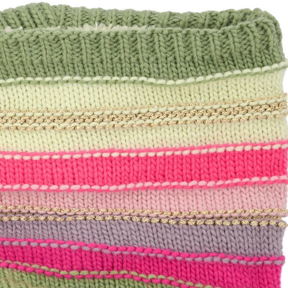Mädchen Snood mit Effektgarn