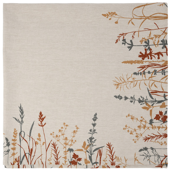 Tischdecke mit Blumen-Allover