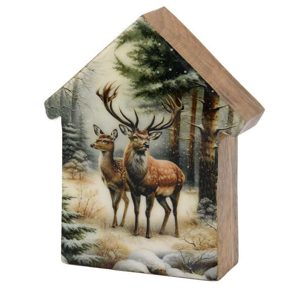 Deko-Haus aus Holz
