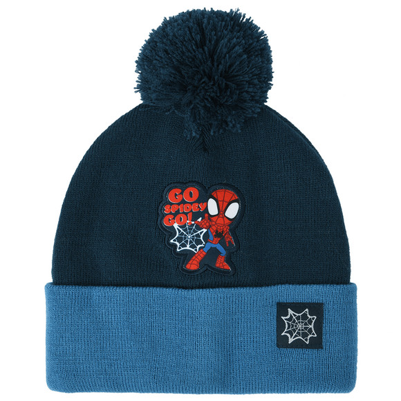 Spidey Strickmütze mit Pompon