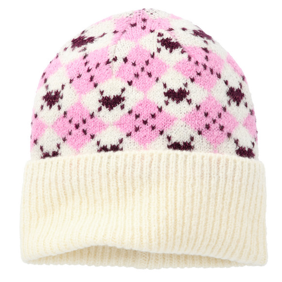 Mädchen Strickmütze mit Effektgarn