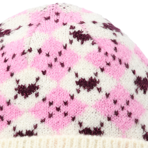Mädchen Strickmütze mit Effektgarn