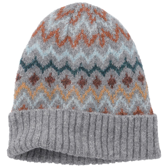 Jungen Strickmütze mit Norwegermuster