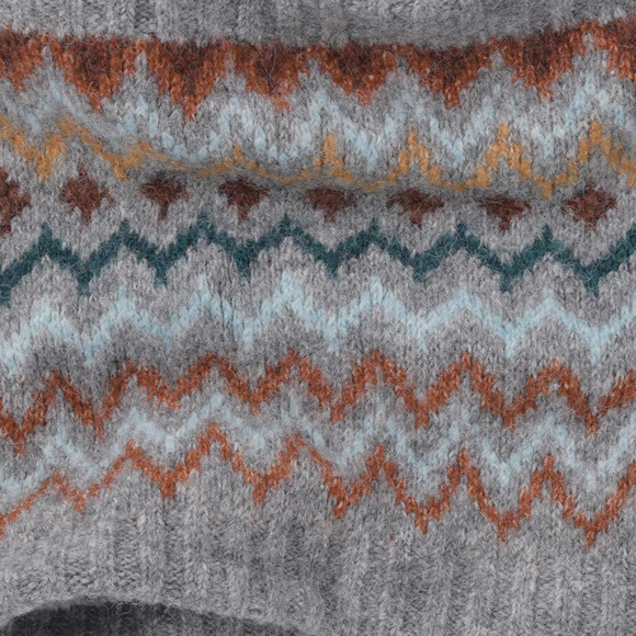 Jungen Stricksnood mit Norwegermuster