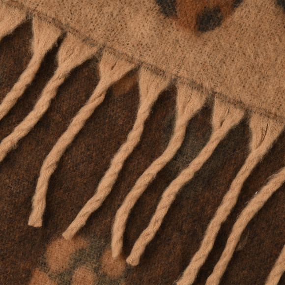 Damen Winterschal mit Herz-Muster