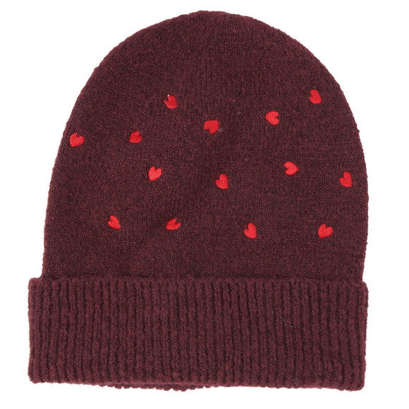 Damen Mütze mit Stickerei
