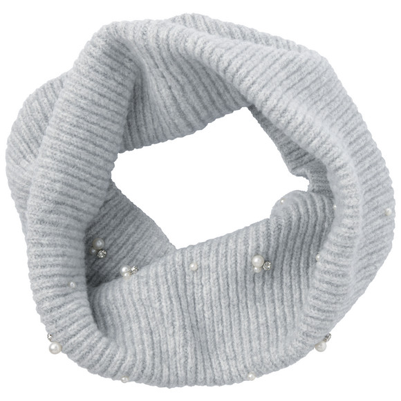 Damen Snood mit Perlen