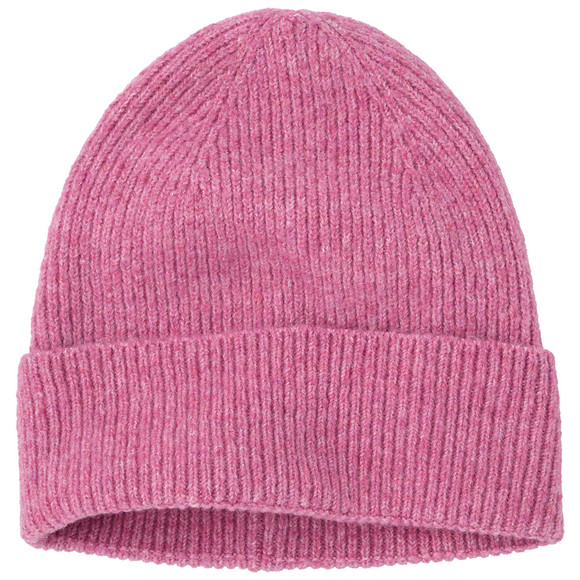 Damen Strickmütze mit Umschlag