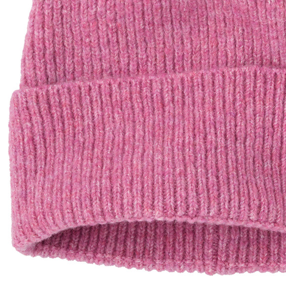 Damen Strickmütze mit Umschlag