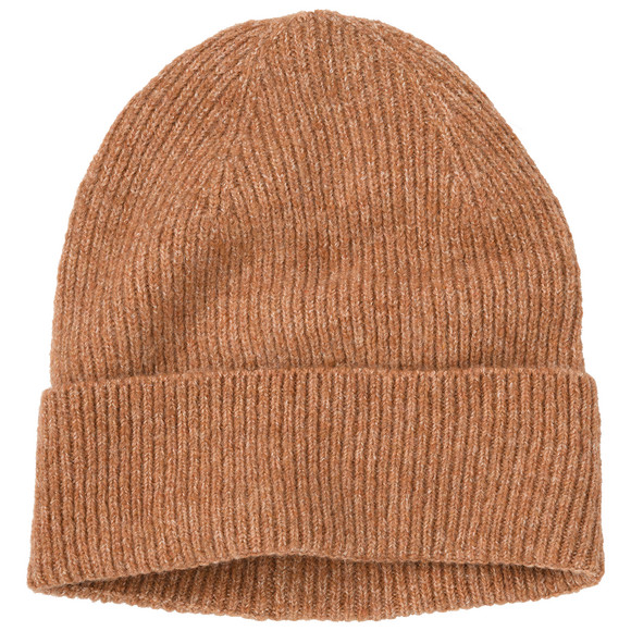 Damen Strickmütze mit Umschlag